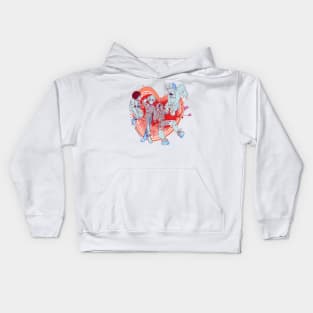 Heart Tub! Kids Hoodie